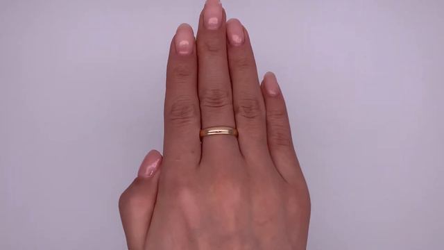 Классическое обручальное кольцо смотреть онлайн