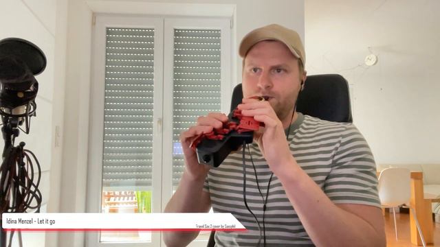 Idina Menzel - Let It Go (Travel Sax 2 Cover) #OdiseiMusic #TravelSax2 #altosax