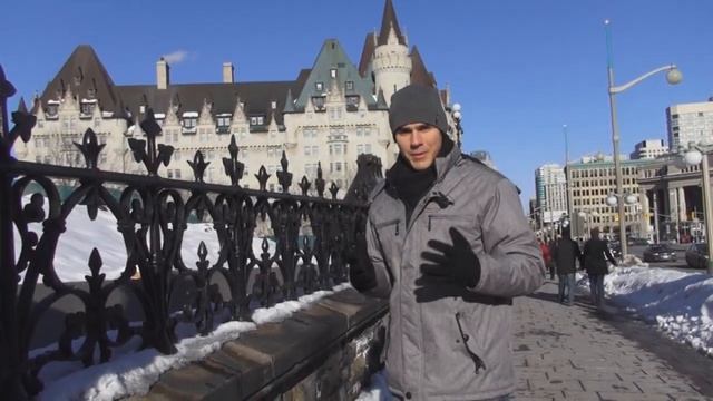 Оттава - столица Канады и самый большой каток в мире на канале Ридо смотреть онлайн