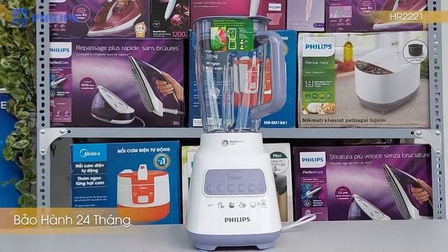 Sinh tố Philips HR2222 смотреть онлайн