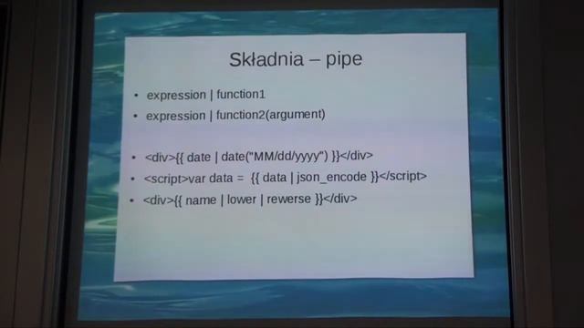 Toruń JUG #2 - JTwig, czyli Twig w Javie - Maciej Boniewicz смотреть онлайн