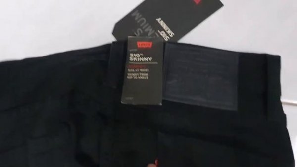 Levis 510 black (Levis premium) unboxing