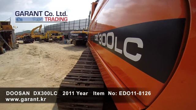 GARANT DX300 2011YEAR EXCAVATOR смотреть онлайн