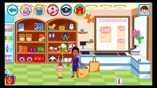 My Town : Stores (My Town Games LTD) - Best App For Kids смотреть онлайн
