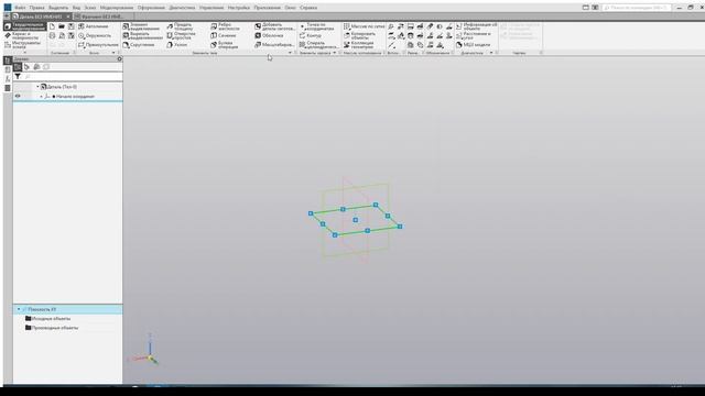 Ознакомление и построение подшипника качения в программе Компас 3D V18