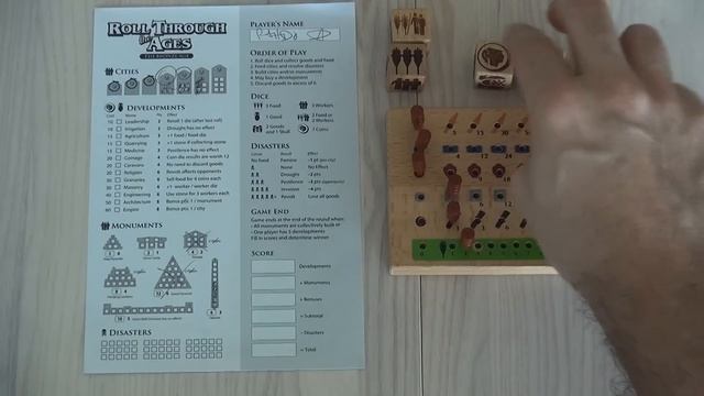 Roll Through the Ages: Bronze Age Gameplay Runthrough смотреть онлайн