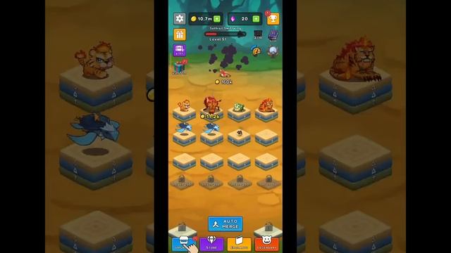 Merge Monsters Full Gameplay (Android & ios) Part 2 смотреть онлайн