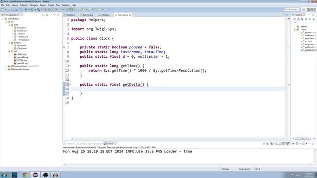 Java Game Programming - Making Time смотреть онлайн