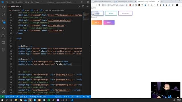 MDB Live - RWD - Bootstrap crash course for beginners смотреть онлайн