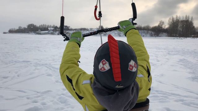 Сноукайтинг первая тренировка смотреть онлайн