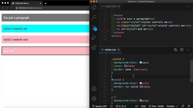 CSS3 #5 Каскадность и наследование (Cascading & Inheritance) смотреть онлайн