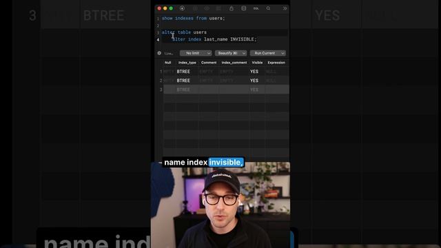 Invisible Indexes in MySQL смотреть онлайн