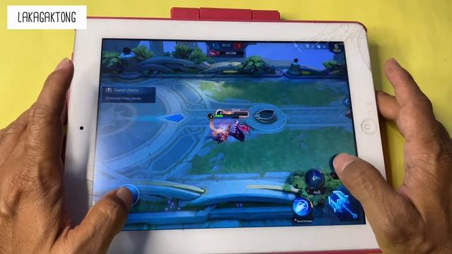 Test Playing Mobile Legend iPad 3 iOs 9.3.5 смотреть онлайн