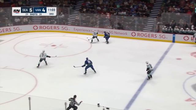 Elias Pettersson 5 Point Game and Shootout Winner vs Kraken (Dec. 22, 2022) (SNP) смотреть онлайн