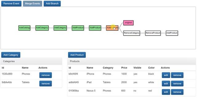 Branching Using Event Sourcing смотреть онлайн