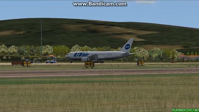 UTair B767-200 Sanya Phoenix International Airport ZJSY Landing FS9 смотреть онлайн
