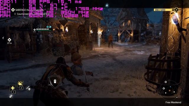 For Honor - Gameplay (GTX 1050 Ti 4GB + i3 8100) [FPS Test] смотреть онлайн
