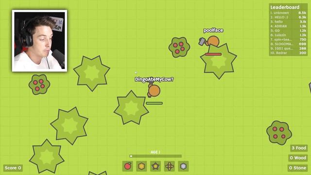#1 RANKED SWORDSMAN! - MooMoo.io смотреть онлайн