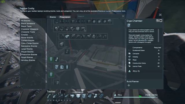Space Engineers 1.191.108 Space Base Build pt8 attempt to add a Survival Kit for respawn смотреть онлайн