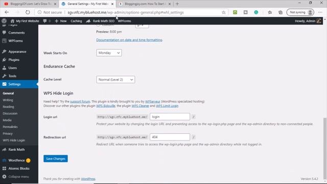 How To Hide WordPress Login Page URL| WPS Hide Login Plugin Tutorial смотреть онлайн