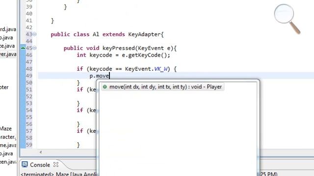Java Maze Game Tutorial - 5 (part 2/2) - Waka Waka Waka смотреть онлайн