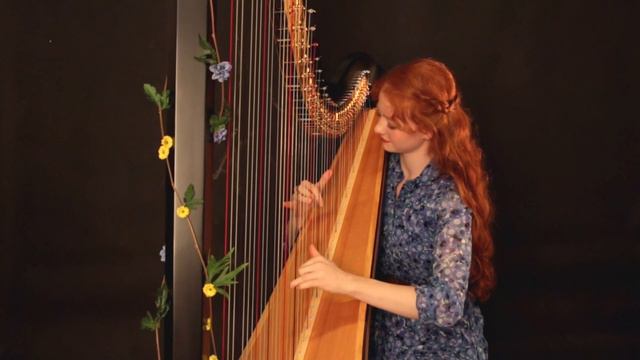 Chanson de Mai, Alphonse Hasselmans - by Inge Louisa on harp смотреть онлайн