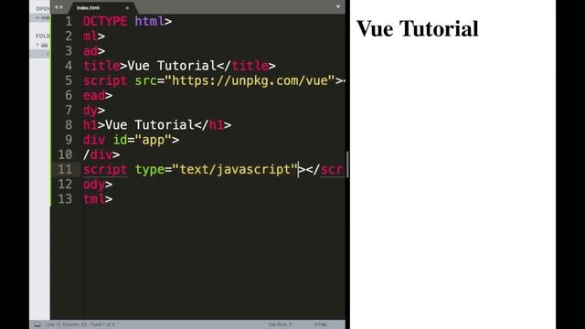 VUE 0010 - Create Hello World Vue App смотреть онлайн