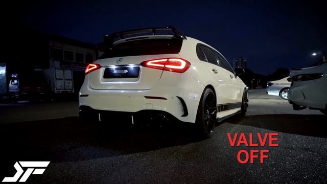 Mercedes A250 W177 Secretflow Exhaust System, Farts Sound