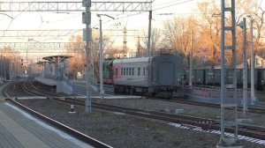 Тепловоз ЧМЭ3-2088 с вагоном-дефектоскопом