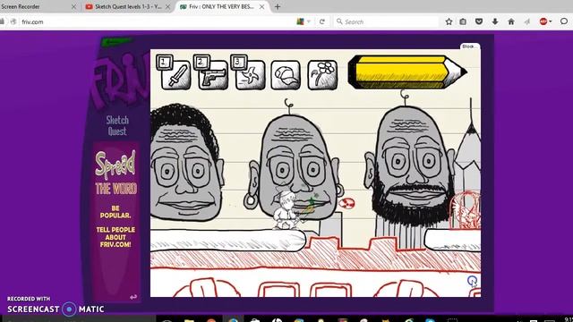 Sketch Quest levels 4-6 смотреть онлайн
