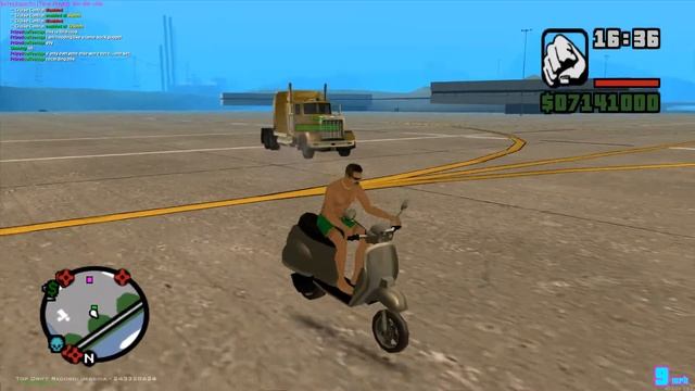 MTA JJ's Stunt and Freeroam Cruise Control glitch смотреть онлайн