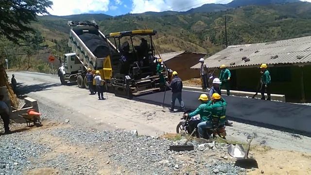 Iniciación Pavimentación Jambalo-Silvia Nueva Via смотреть онлайн