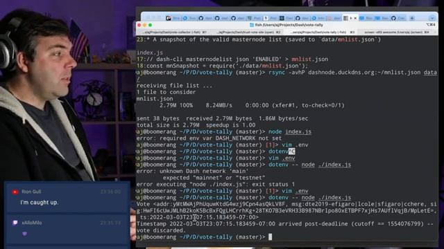 Live Coding Hangout: Dash Voting #1: There was an old Dapp written in Go... смотреть онлайн