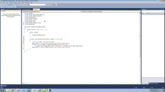 #114 Deleting a XML Node in C# смотреть онлайн