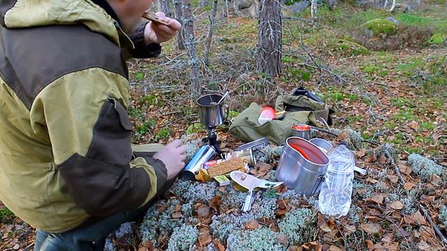 Поход в лес,замена ИРП,завтрак,одиночный поход. смотреть онлайн