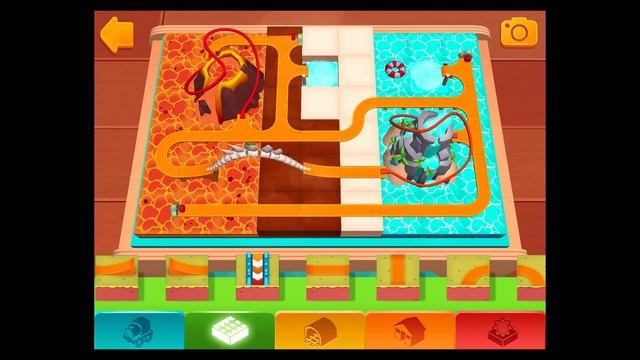 Build Your Own Track Lava and Sea Track with Dino James and Aquatic Spencer - Thomas & Friends Mini смотреть онлайн