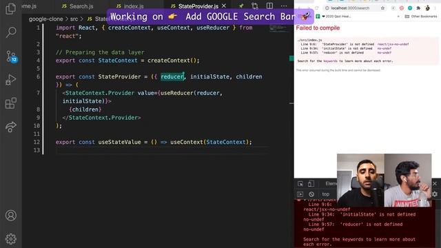 ? Let's Build a GOOGLE Clone with REACT JS for Beginners! смотреть онлайн