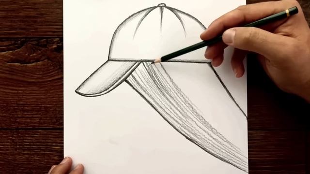 Kolay Şapkalı Kız Çizimi - Kolay Yoldan Şapkalı Güzel Kız Çizimi - Çizim Mektebi Easy Girl Drawing