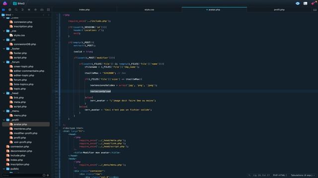 33. Avatar en PHP смотреть онлайн
