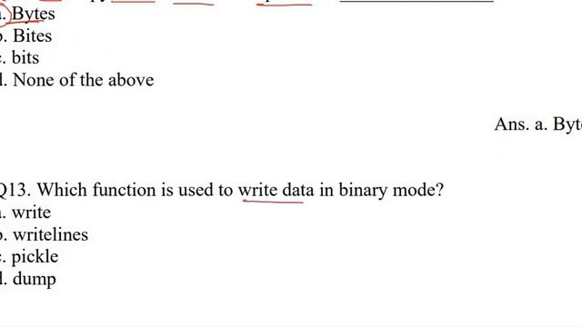 Best Python MCQ | MCQ on File Handling in Python | Python File handling | Part-1 смотреть онлайн
