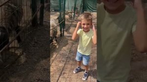 Дамир и Амелия посетили Сафари-парк в Краснодаре