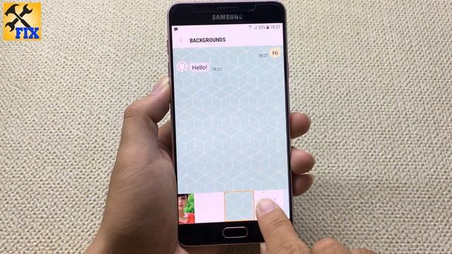 How to change text messages background on Samsung Smartphone смотреть онлайн