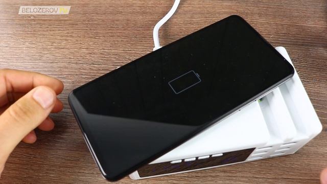 МУЛЬТИ гаджет из ALIEXPRESS с БЕСПРОВОДНОЙ ЗАРЯДКОЙ, ДИСПЛЕЕМ. Проверяем в деле