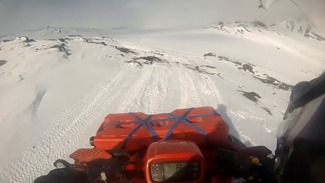 Вулкан Авачинский, лавовая падь. Подъем на 2300 м на квадроцикле. Камчатка. смотреть онлайн