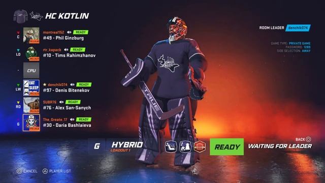 NHL20 HC Kotlin vs Soviet Wings смотреть онлайн