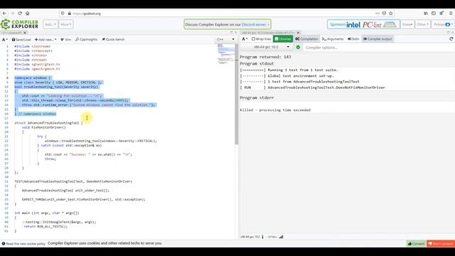 Using Gtest's Mock function in C++ смотреть онлайн