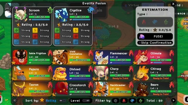 Triple Legendary Fusion. What could go wrong? NEW Fusion mechanic | Evolits (New Miscrits) смотреть онлайн