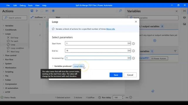 Power Automate Desktop : Extract Pages From PDF Files & Split and Merge PDF Files смотреть онлайн