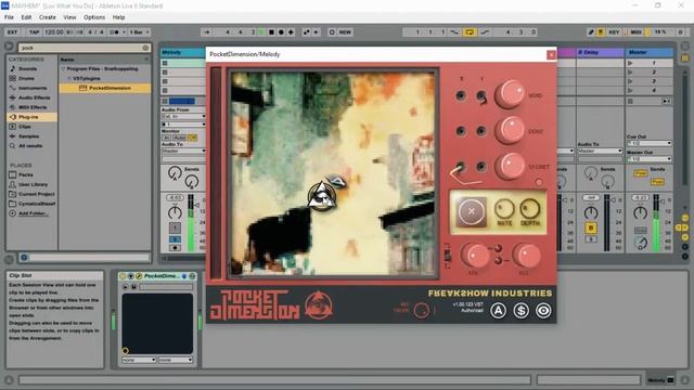 Pocket Dimension - Effect  VST/Plugin By FREAKSHOW INDUSTRIES #PocketDimension #Freakshowindustries