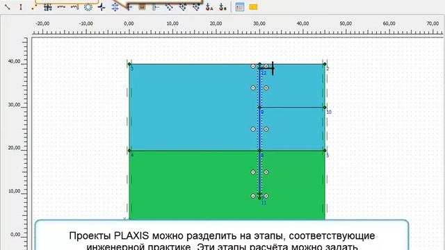 Работа в PLAXIS 2D
